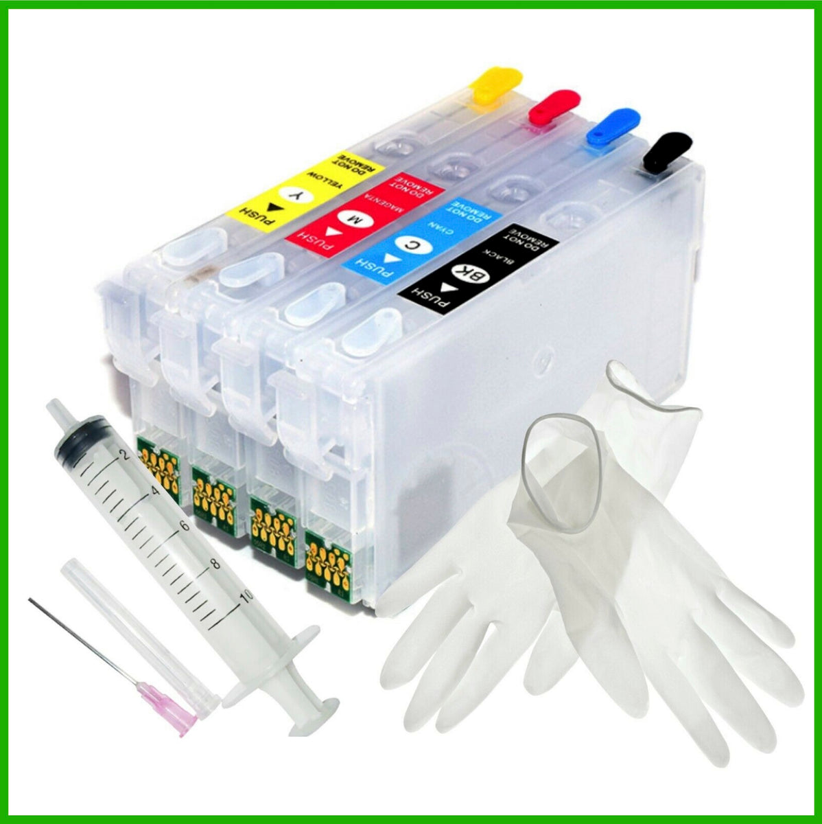 EPSON 604 AND 503 ORIGINALS CARTRIDGE REFILL KIT WITH INK